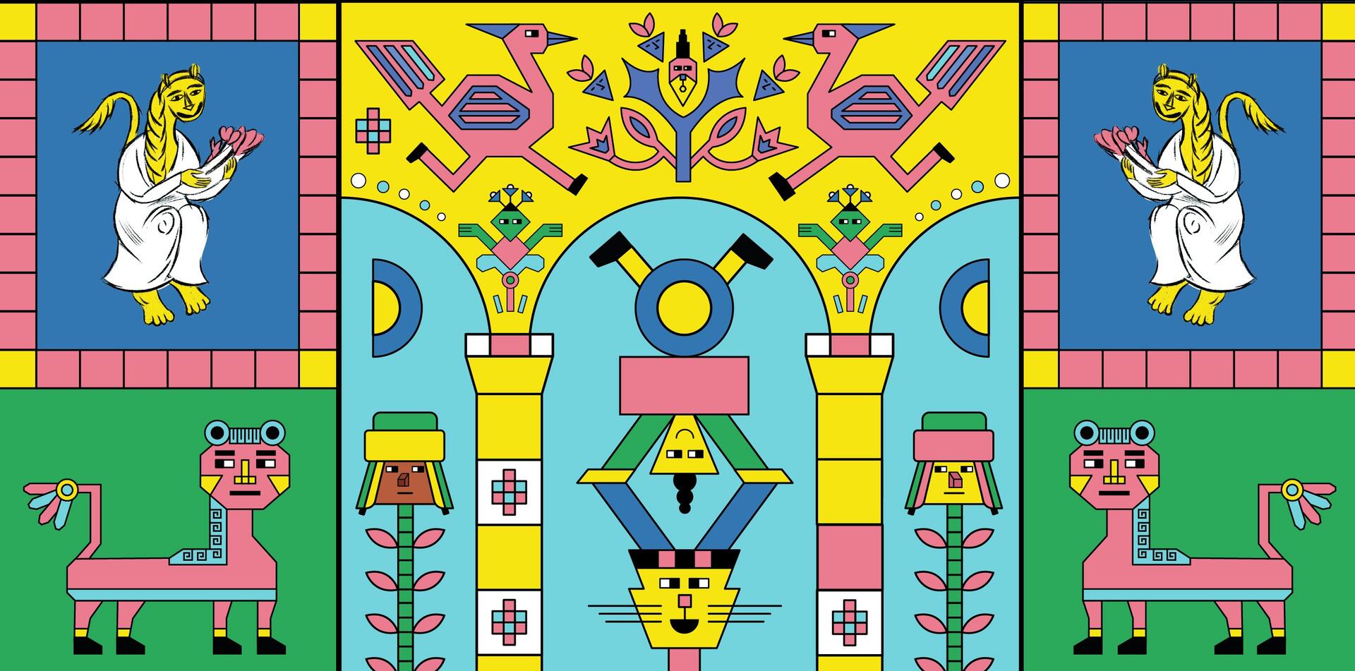 MINDSCO, Guillaumit: презентация интерактивного панно